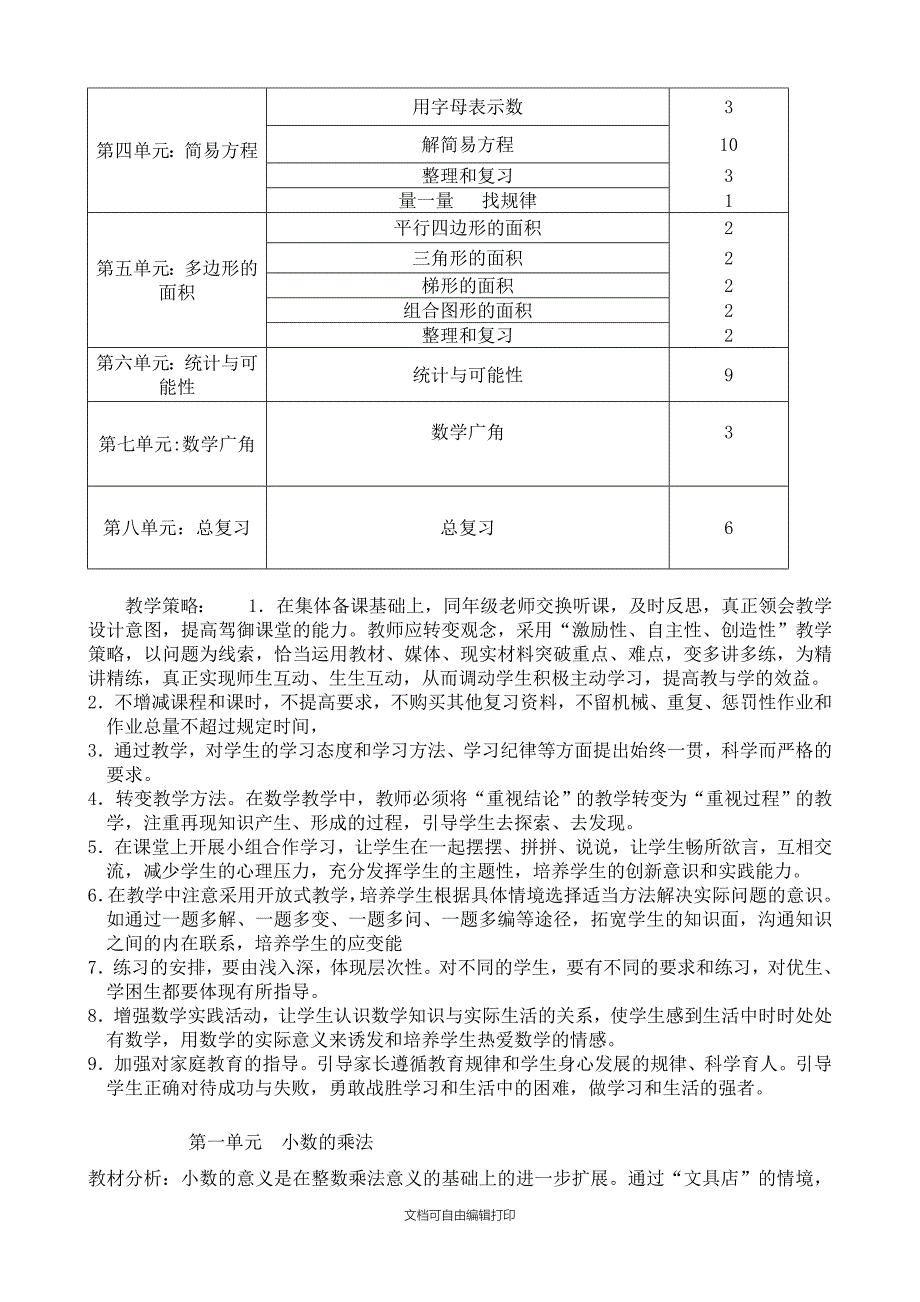 数学学科教学计划_第2页