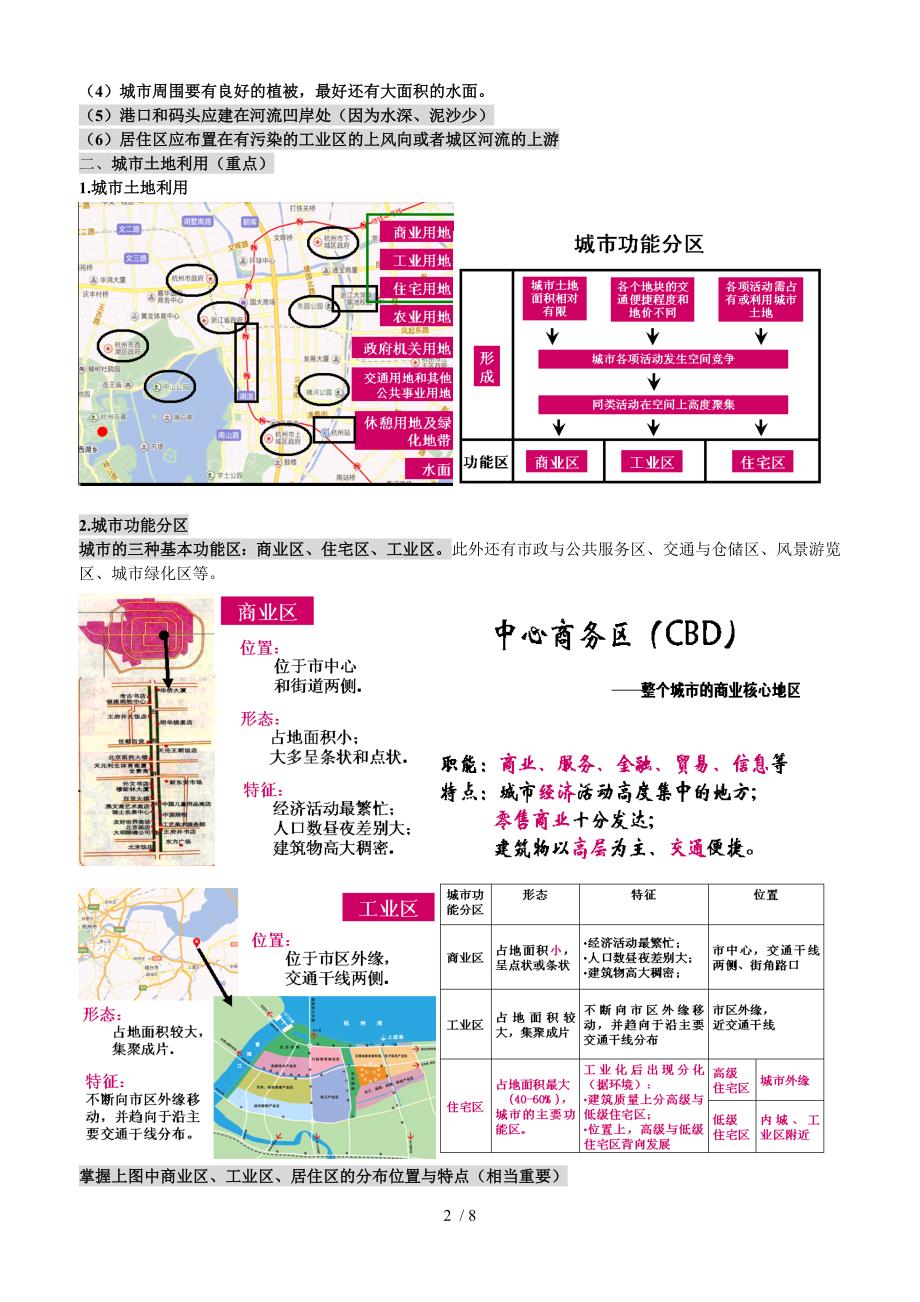 高中地理必修二第二章知识点_第2页