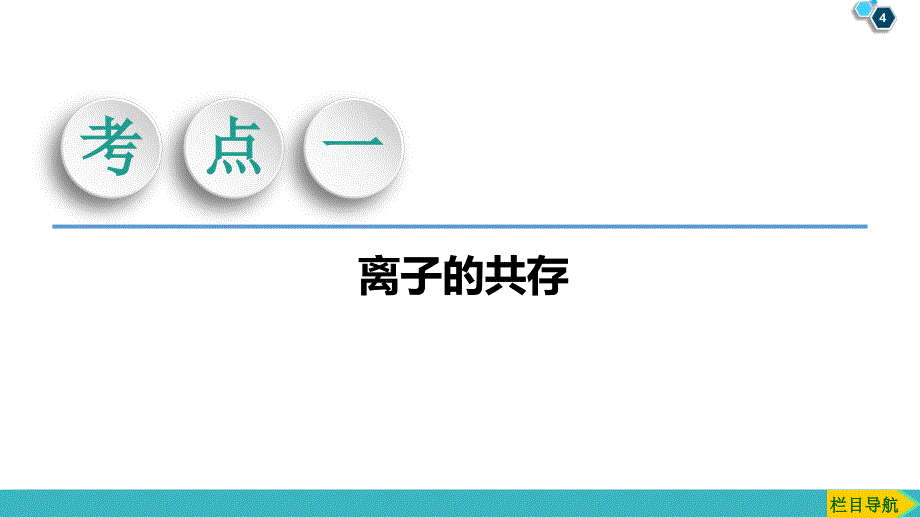 2020版第1部分第2章第3节　离子检验与推断_第4页