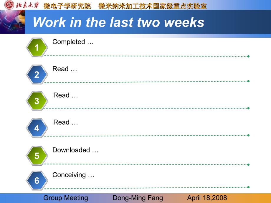 最新北京大学微电子学研究院方东明组会精品课件_第2页