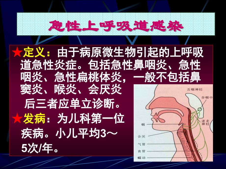 呼吸系统疾病患儿的护理文档资料_第1页