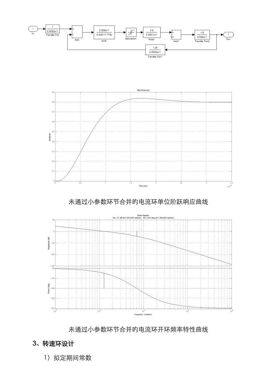 哈工大——基于matlab的直流电机双闭环调速系统的设计与仿真_第5页