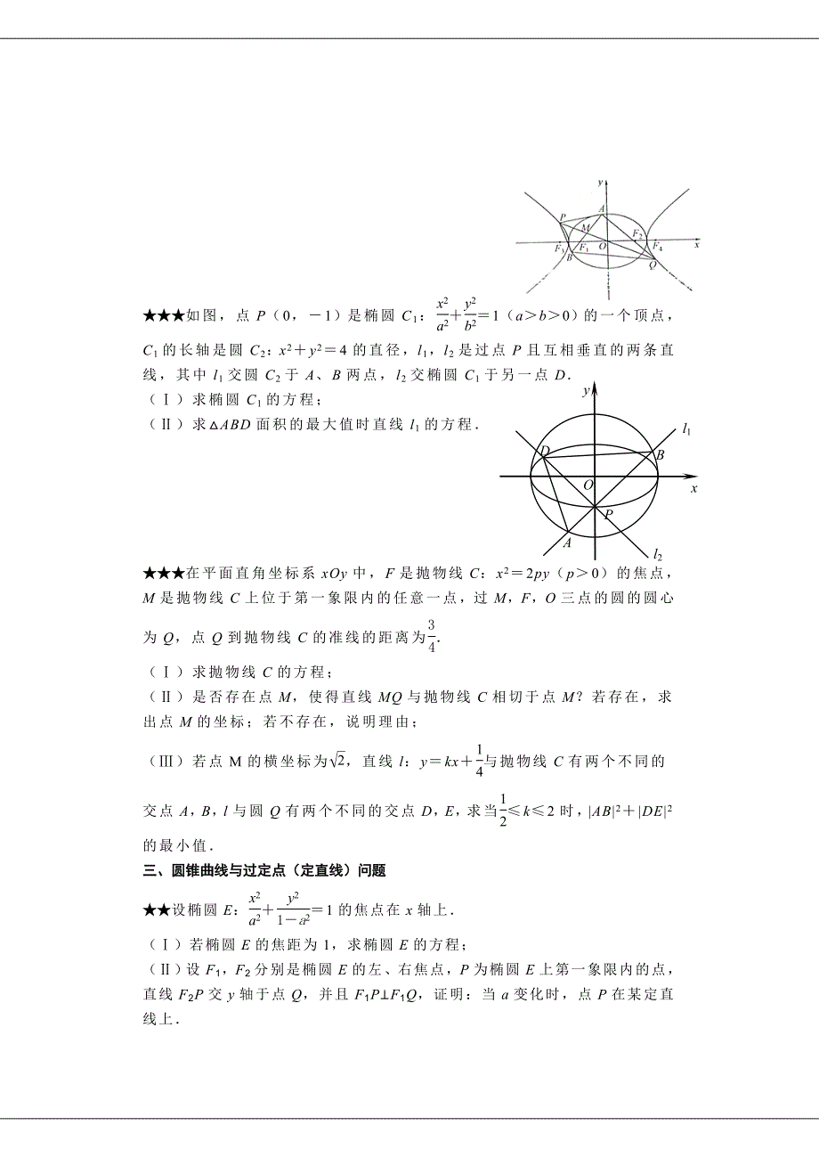 挑战高考数学压轴题之圆锥曲线与方程_第3页