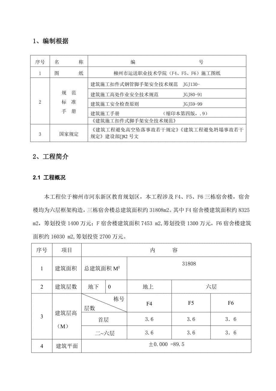 外脚手架及防护综合施工专题方案培训资料_第5页