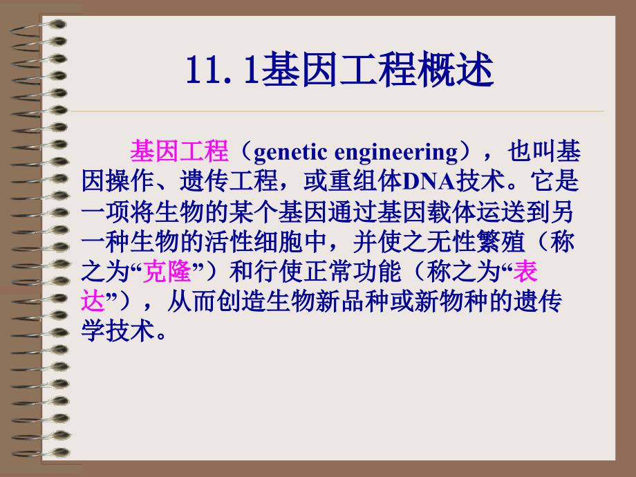 教学课件第十一章基因工程_第3页