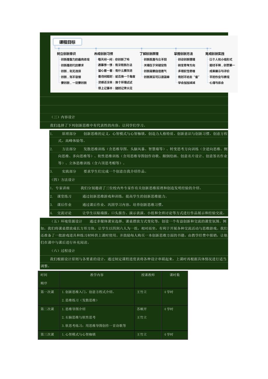 中山大学创新思维训练课程设计_第2页