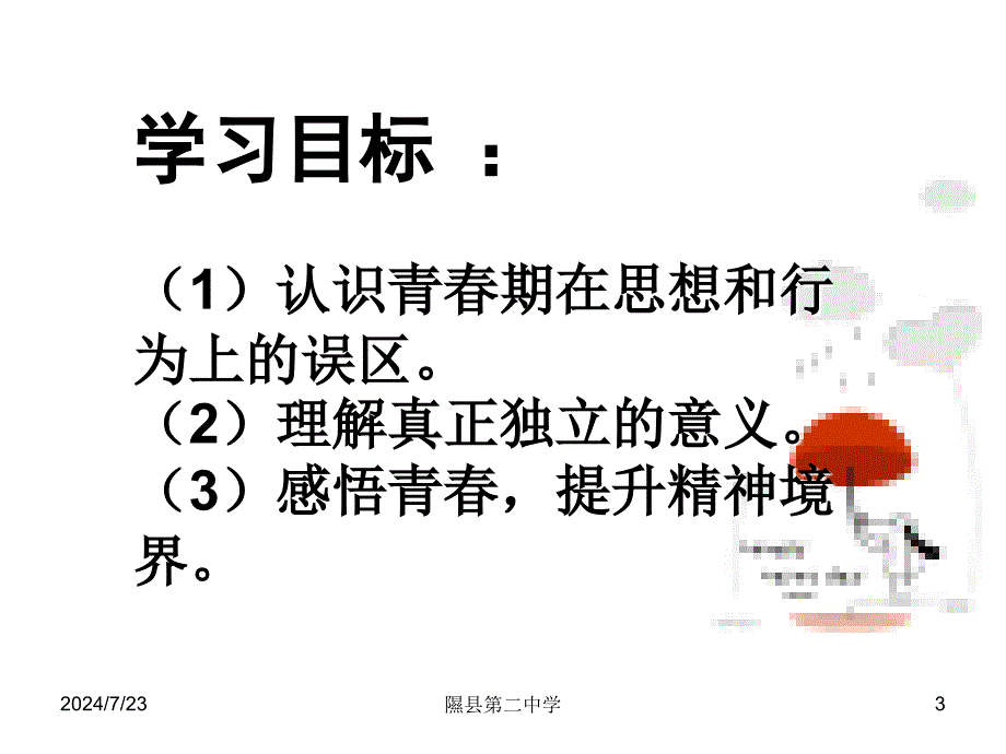 感悟青春隰县第二中学王玲萍_第3页