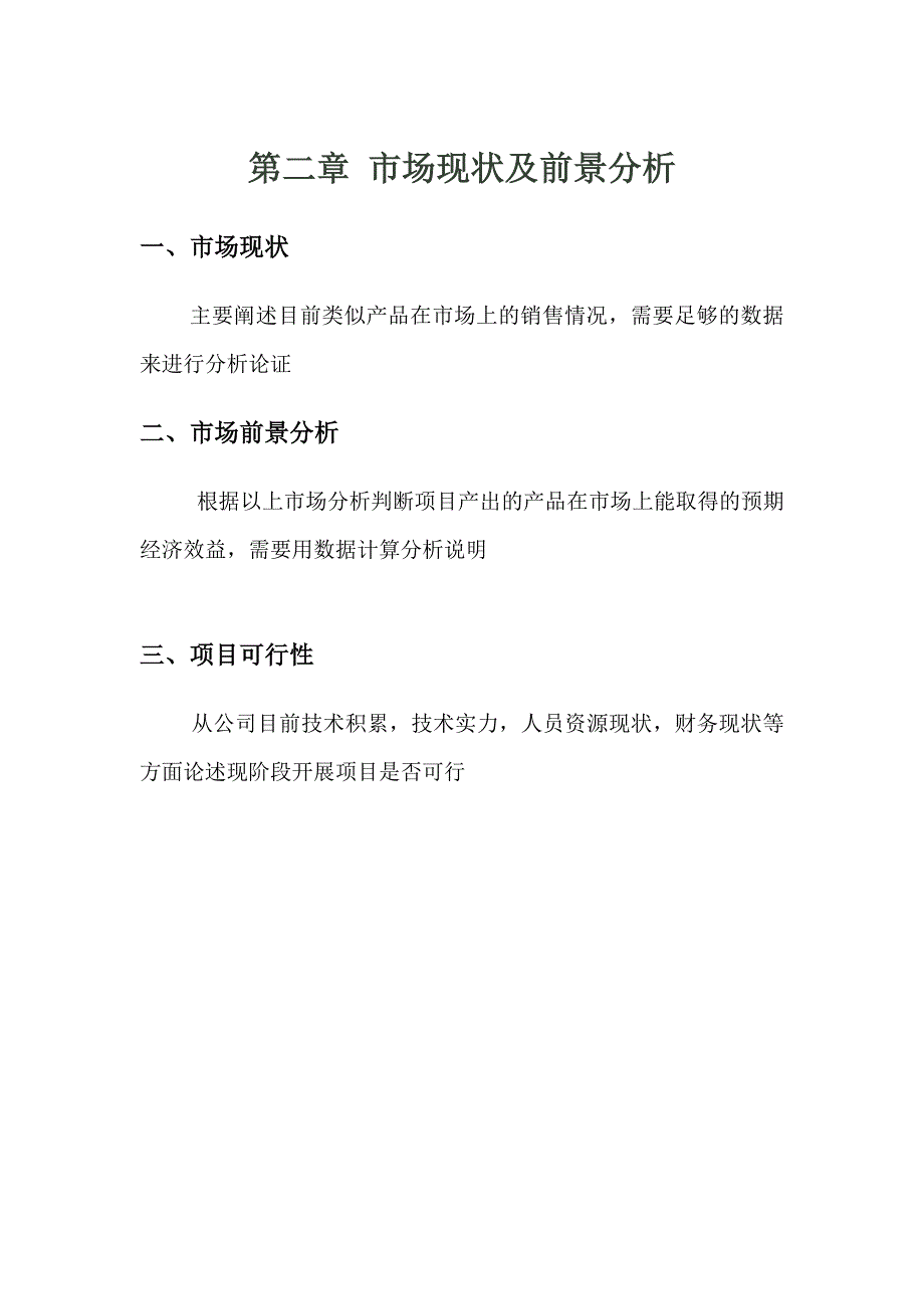 项目立项报告模板_第4页