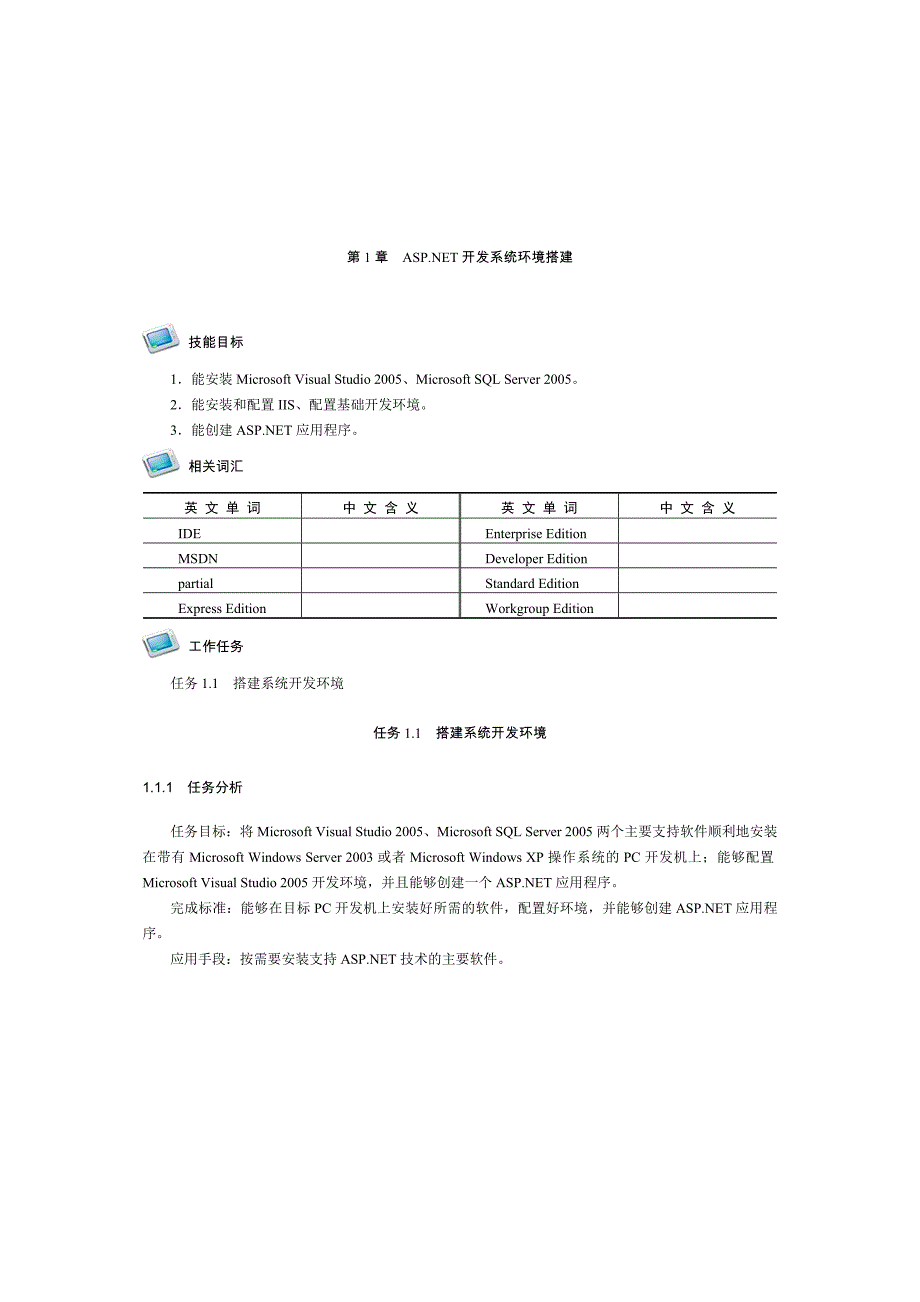 ASPNET开发系统环境搭建详解_第1页