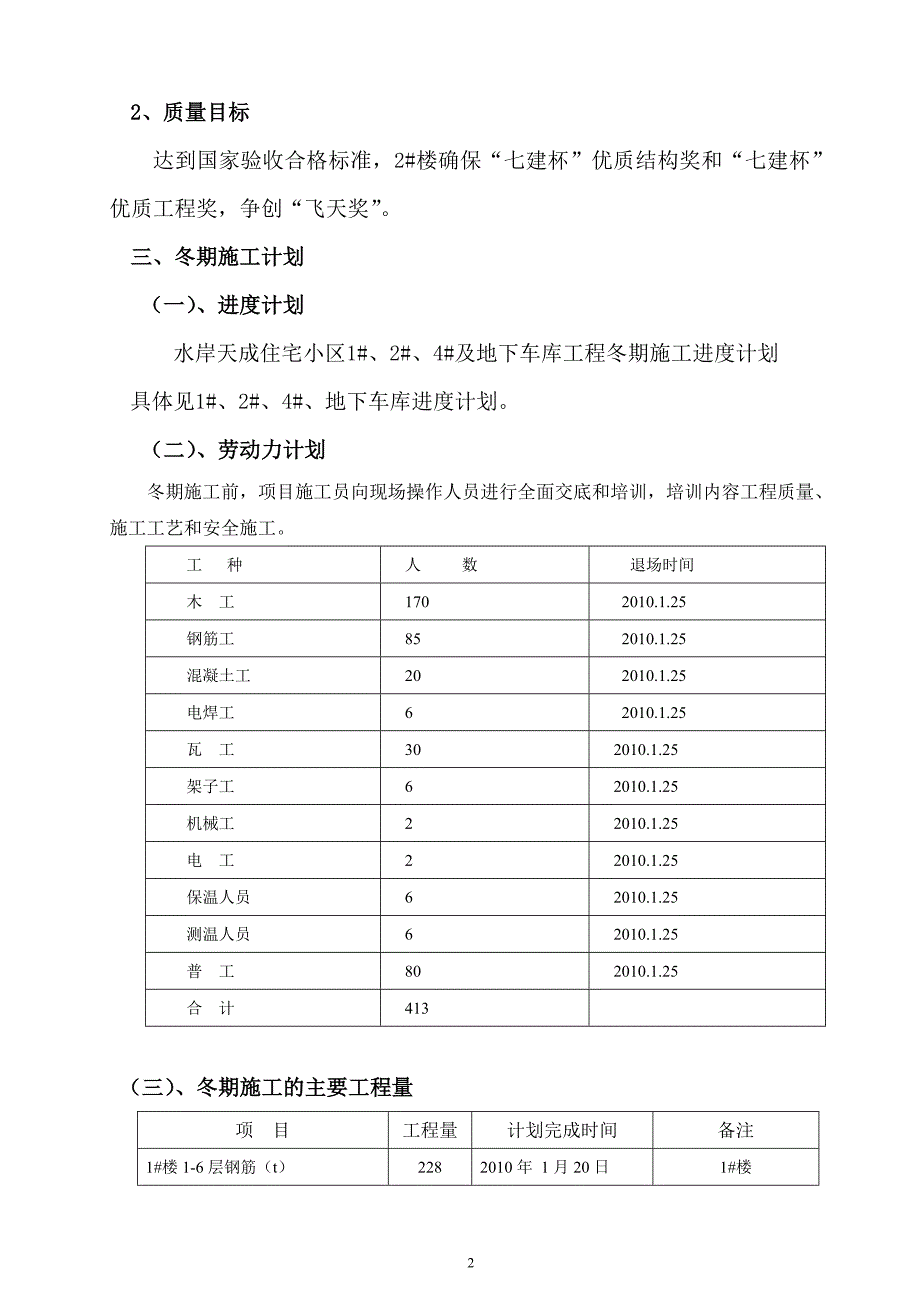 水岸天成冬期方案 (一公司) (2).doc_第2页