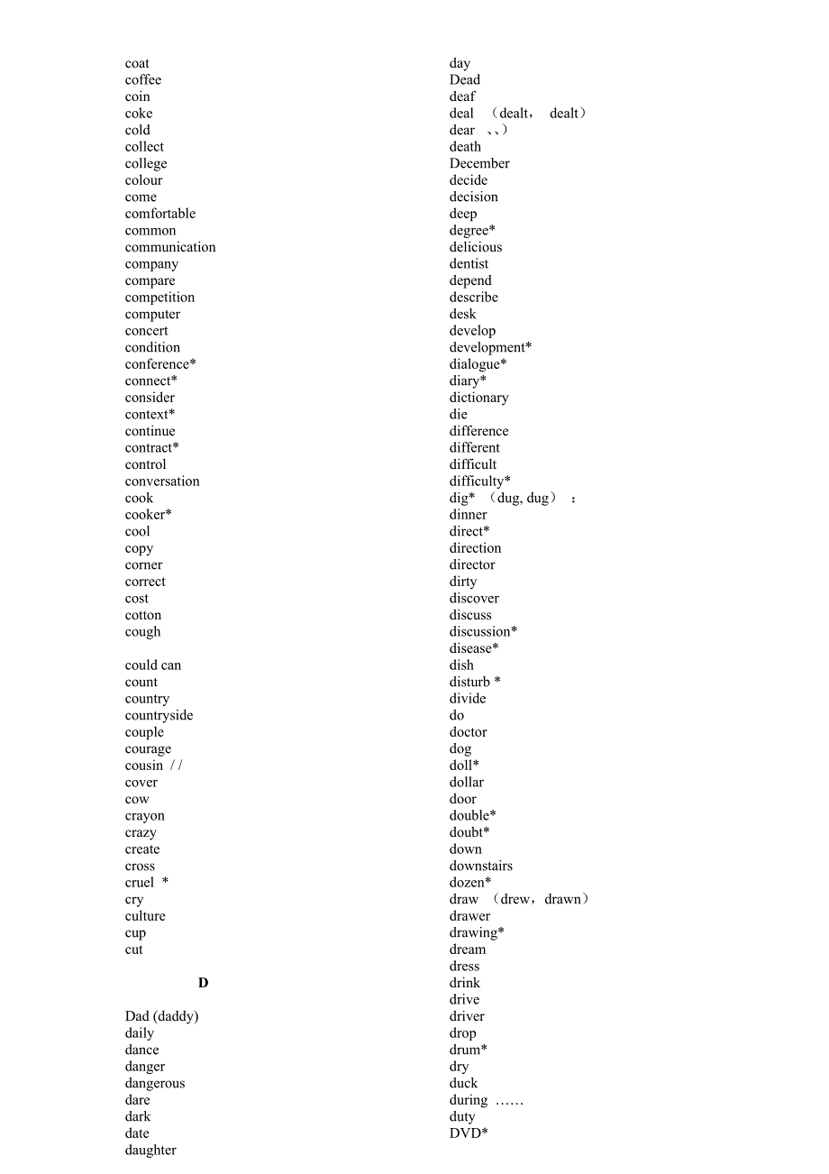 沈阳中考英语必会1600词(英语版)_第3页