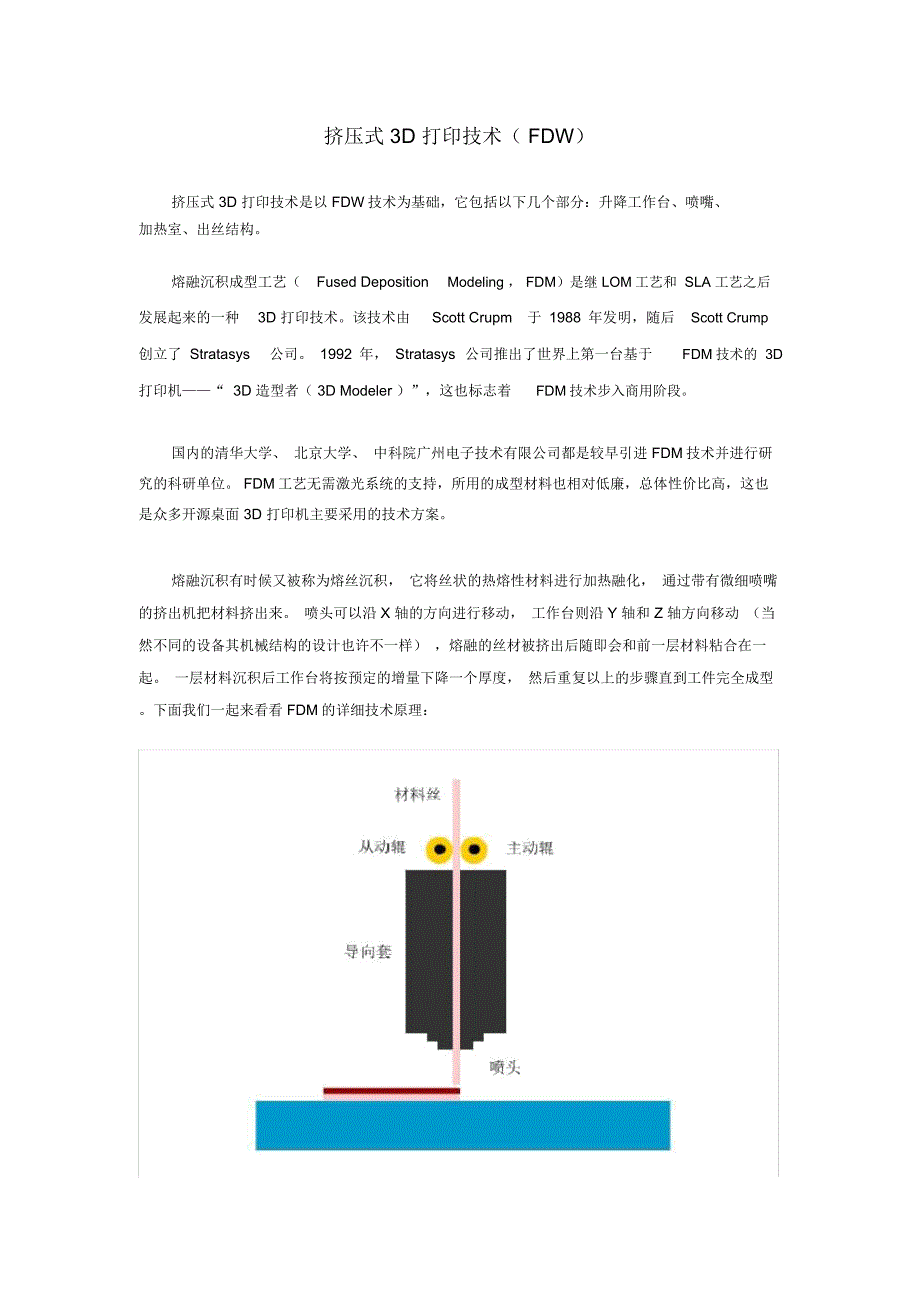 挤压式3D打印技术_第1页