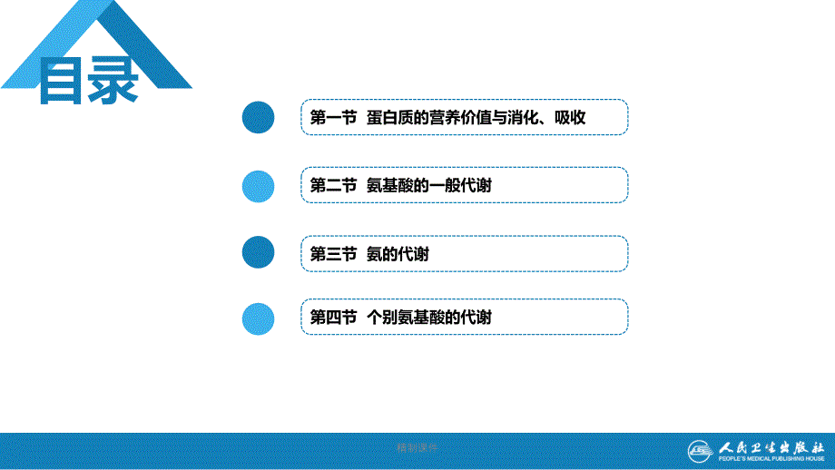 生物化学及分子生物学(人卫第九版)-08蛋白质消化吸收和氨基酸代谢#精制课件_第2页