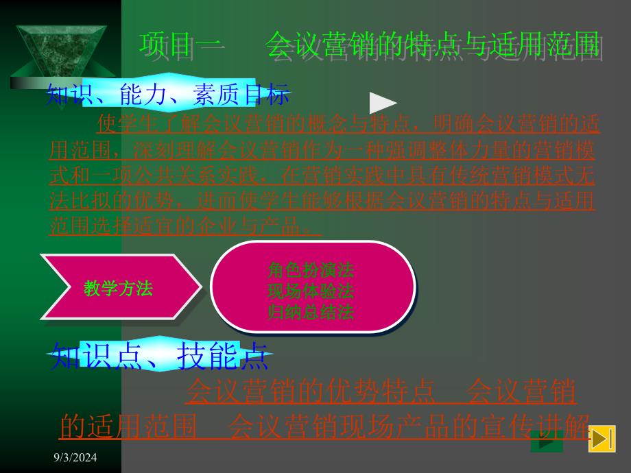 模块十三会议营销策划项目一会议营销的特点与适用范围_第2页