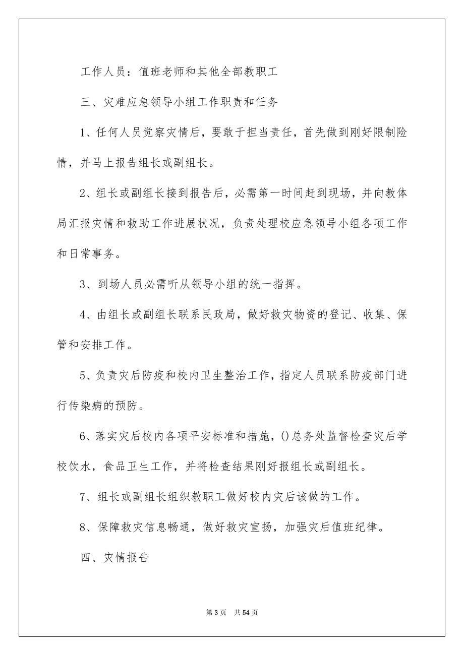 2023年自然灾害应急预案范文.docx_第3页