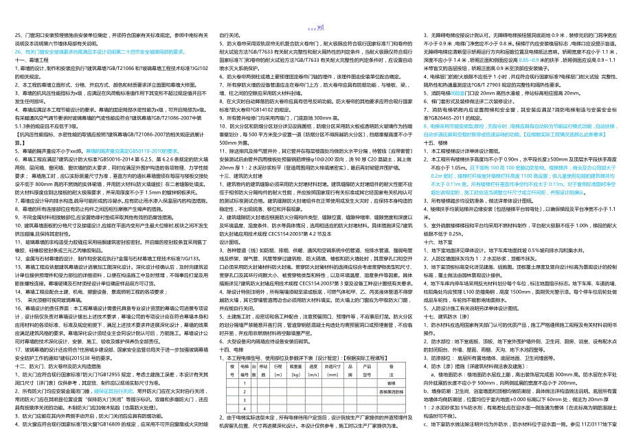 住宅建筑施工图设计统一说明A1版_第3页