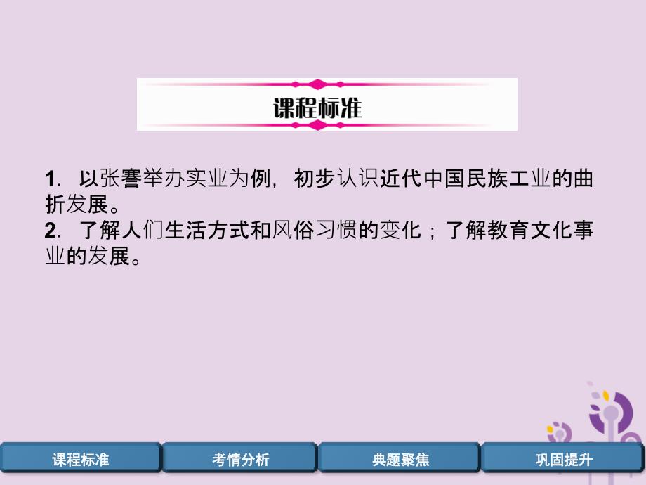 （百色专版）届中考历史总复习 第一编 教材过关 模块2 中国近代史 第12单元 近代经济、社会生活与教育文化事业的发展课件_第2页