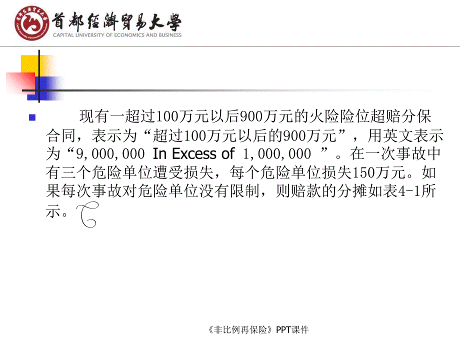 非比例再保险课件_第3页