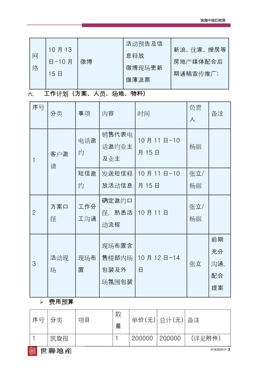 中信红树湾某汽车新车发布会活动方案（DOC6）_第3页