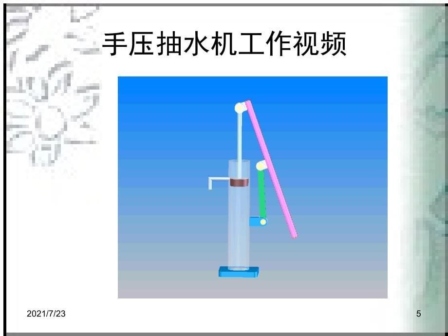 摇杆滑块机构PPT课件_第5页