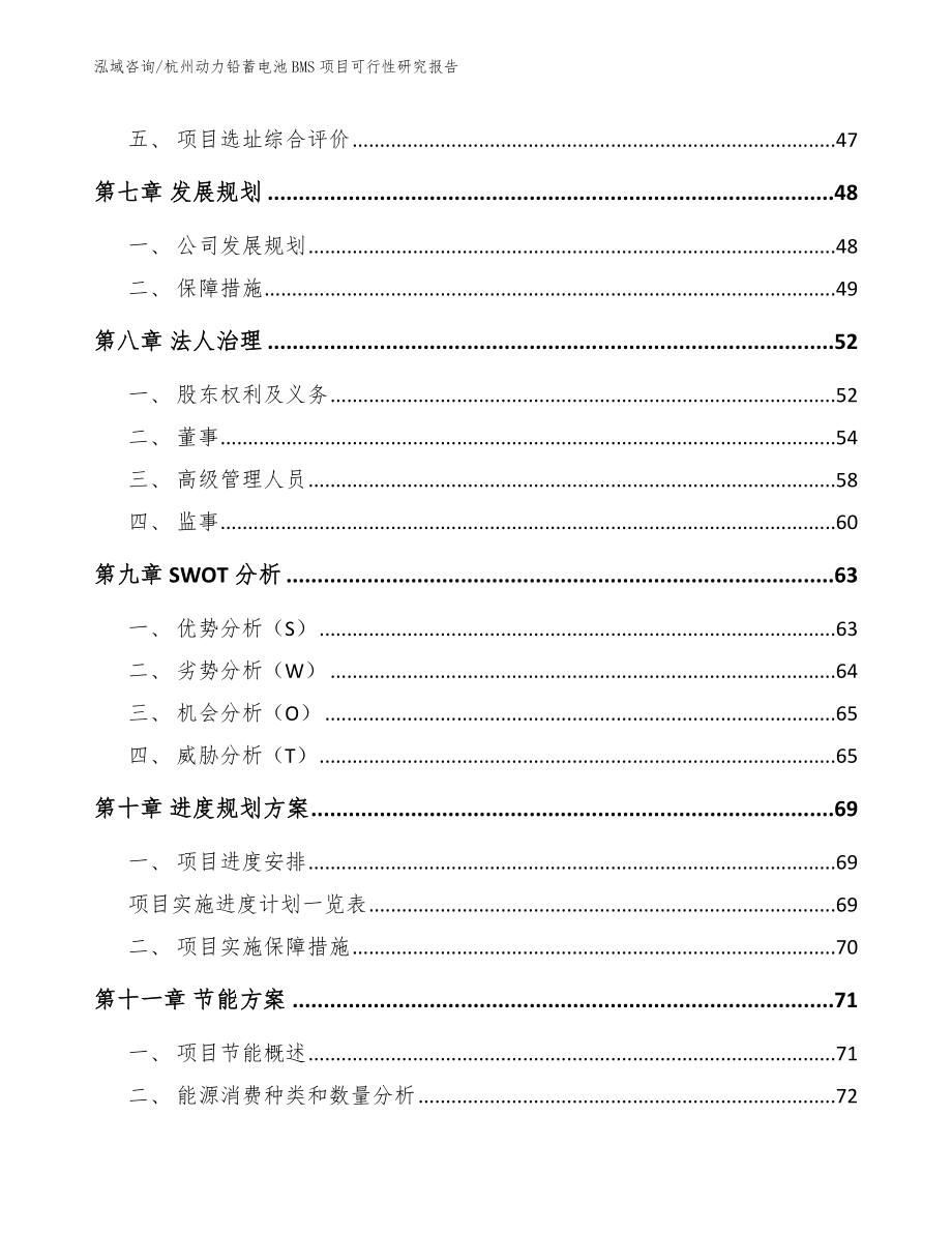 杭州动力铅蓄电池BMS项目可行性研究报告_第3页