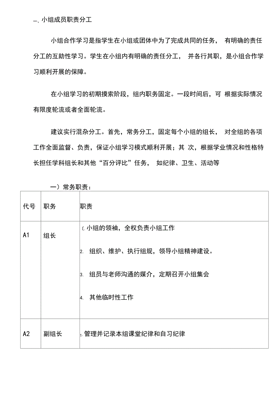 小组成员职责分工_第1页