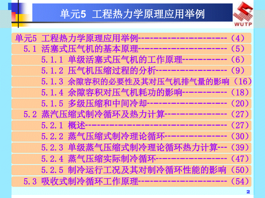 最新单元5工程热力学原理应用举例PPT课件_第2页