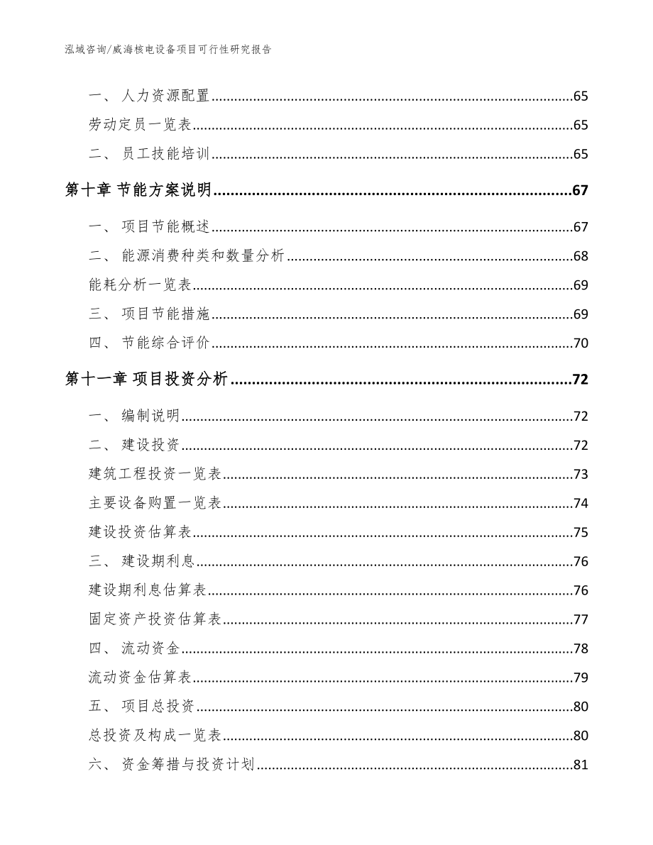 威海核电设备项目可行性研究报告（模板参考）_第4页