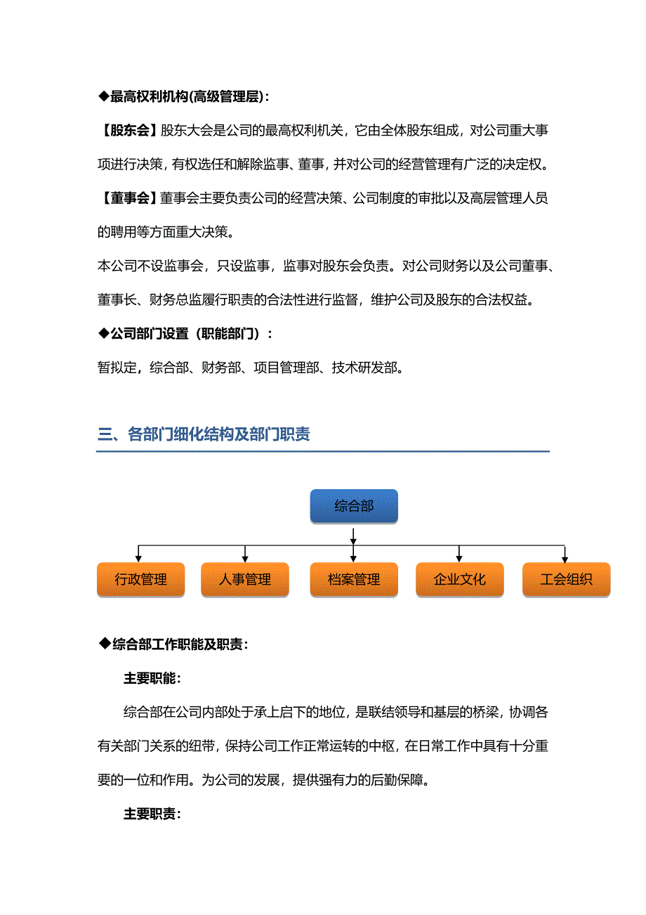 新能源公司组织架构及部门职责(修改稿)_第2页