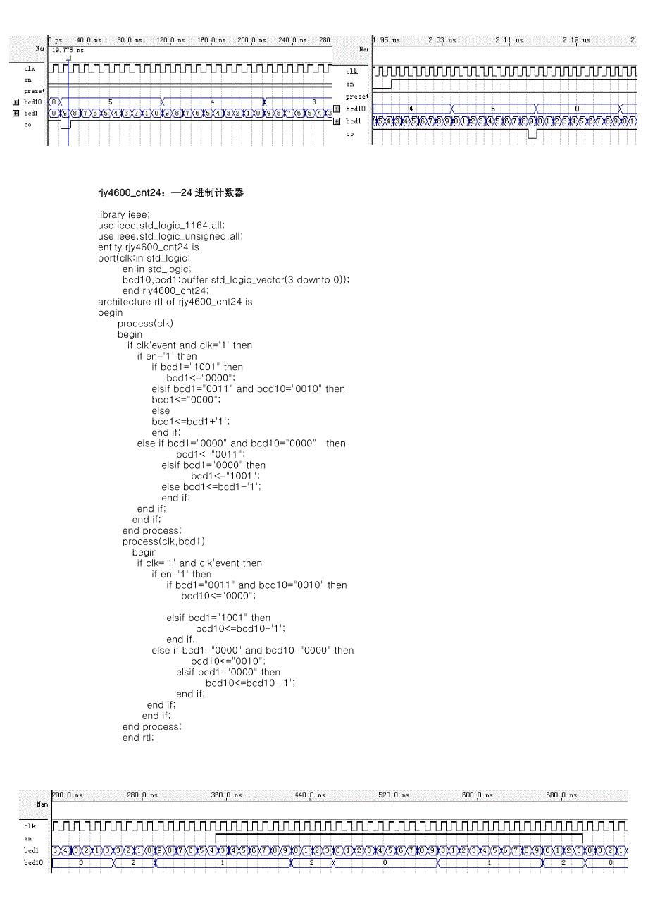 eda课程设计VHDL语言数字时钟电子琴来自重庆大学电子信息工程_第3页