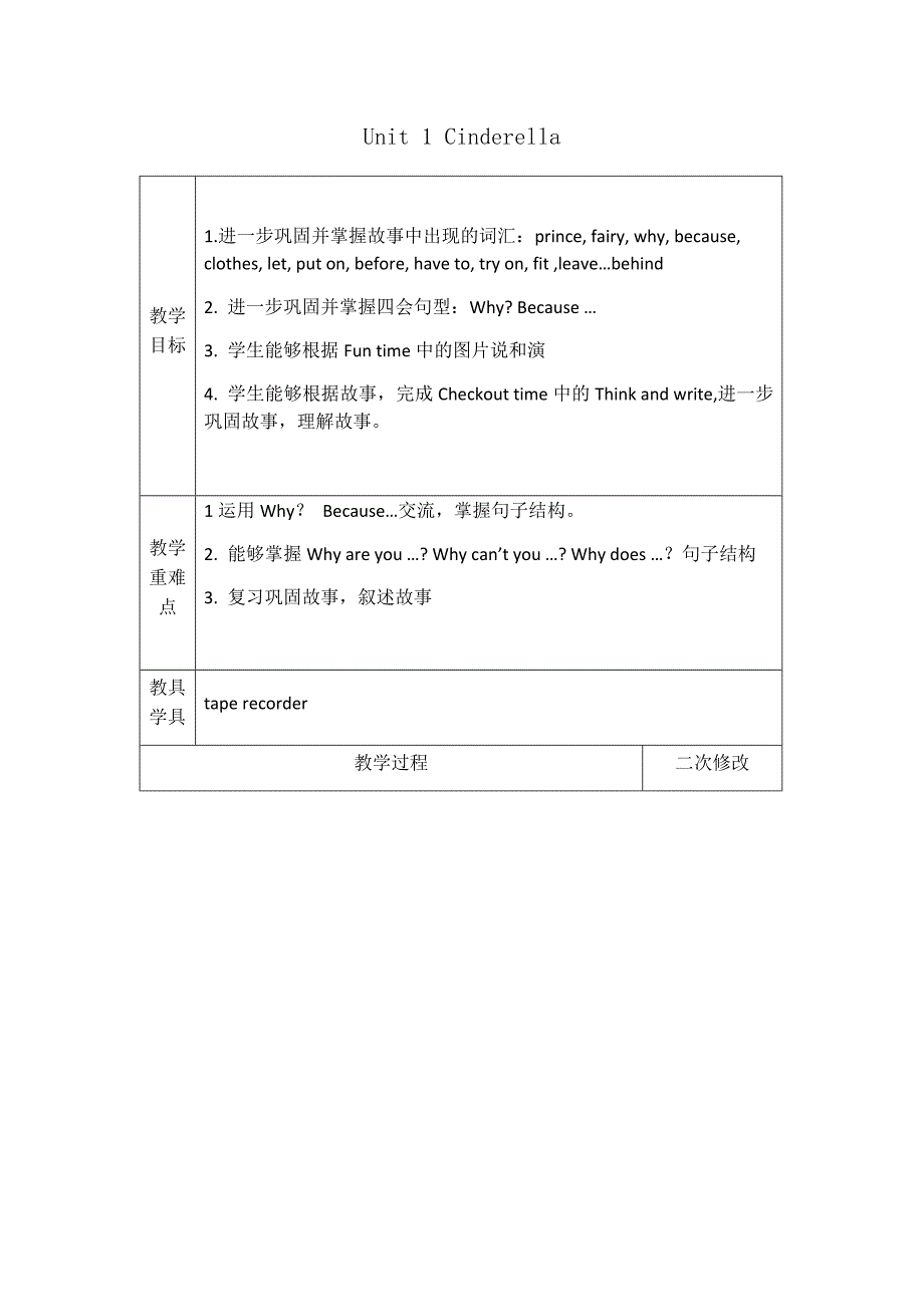 Unit 1 Cinderella.docx_第1页