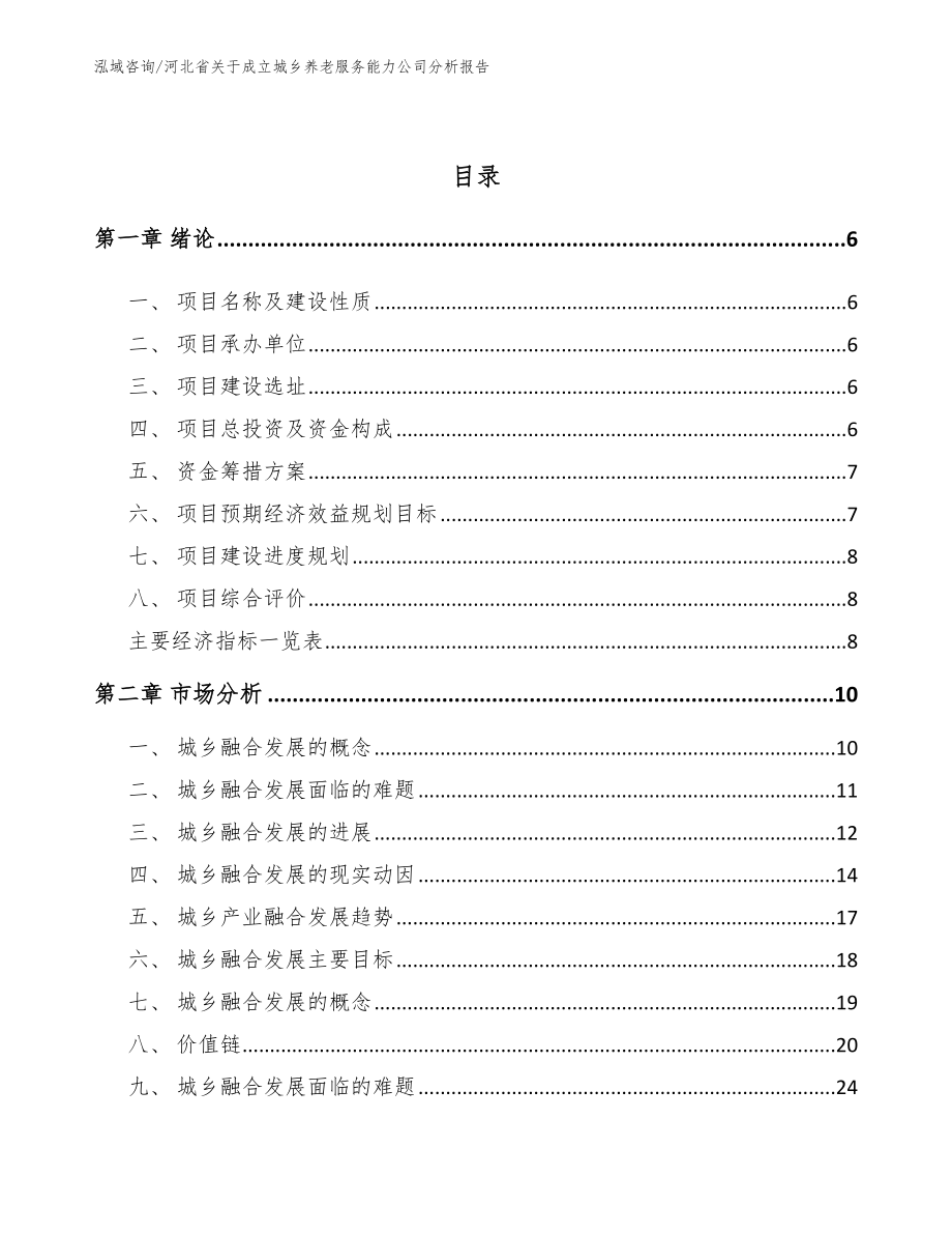 河北省关于成立城乡养老服务能力公司分析报告_第2页