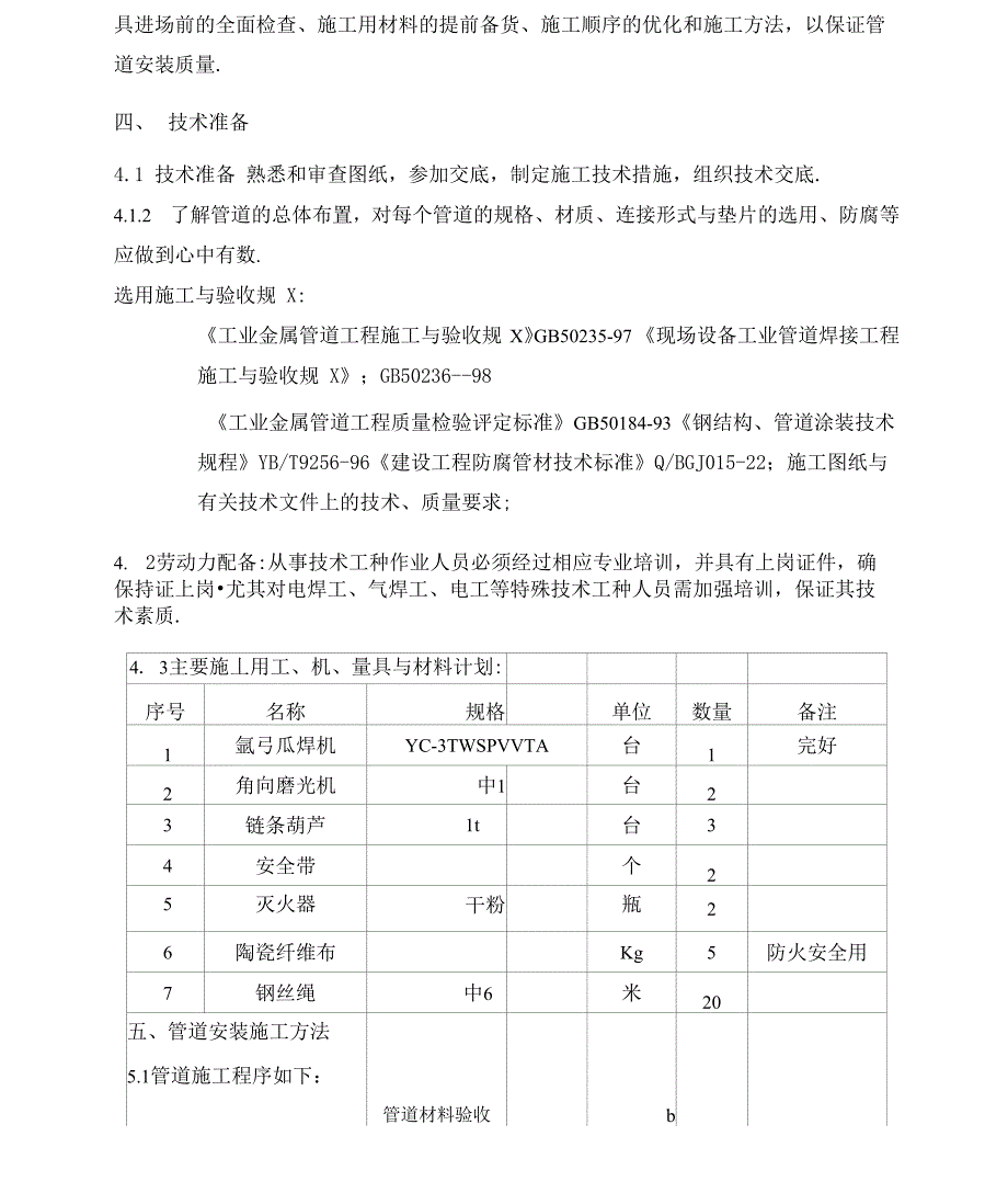 燃气管道施工方案(很好)_第2页