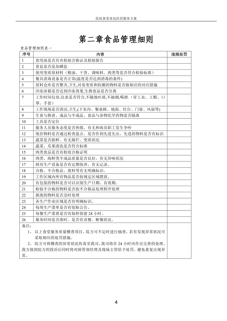 医院食堂承包经营服务方案.doc_第4页