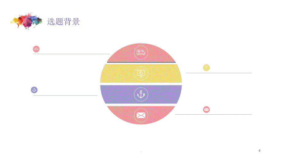 创意墨迹毕业答辩模板PPT文档资料_第4页