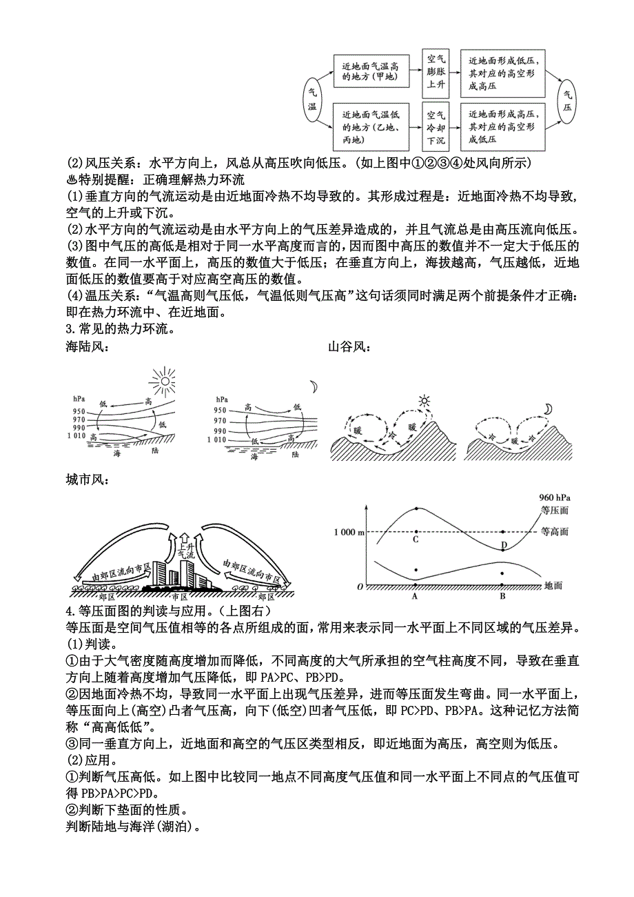 必修一第二章地球上的大气专题复习_第2页