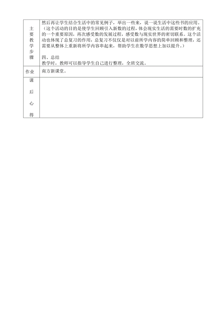 六年级数学下册总复习教案_第2页