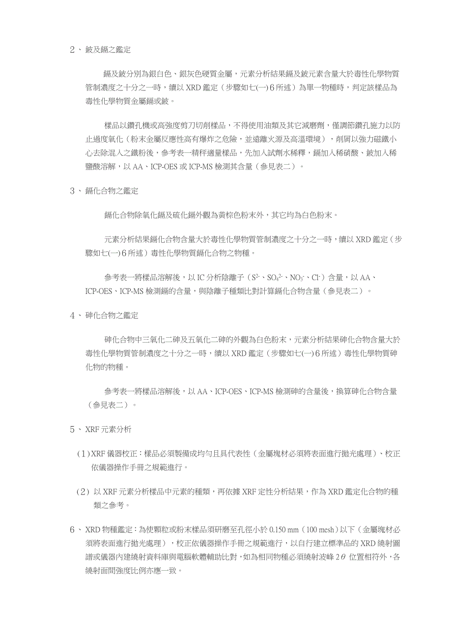 毒性化学物质中金属及其化合物、无机盐类之检测方法(NIEAT306.11B)_第4页