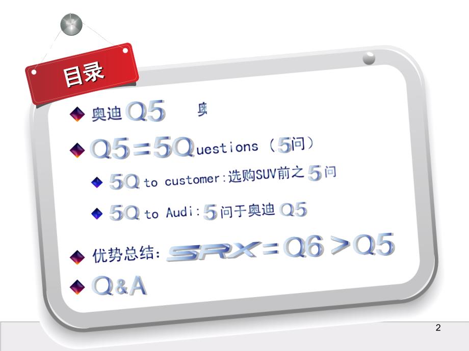 AudiQ5竞品对比话术0409_第2页