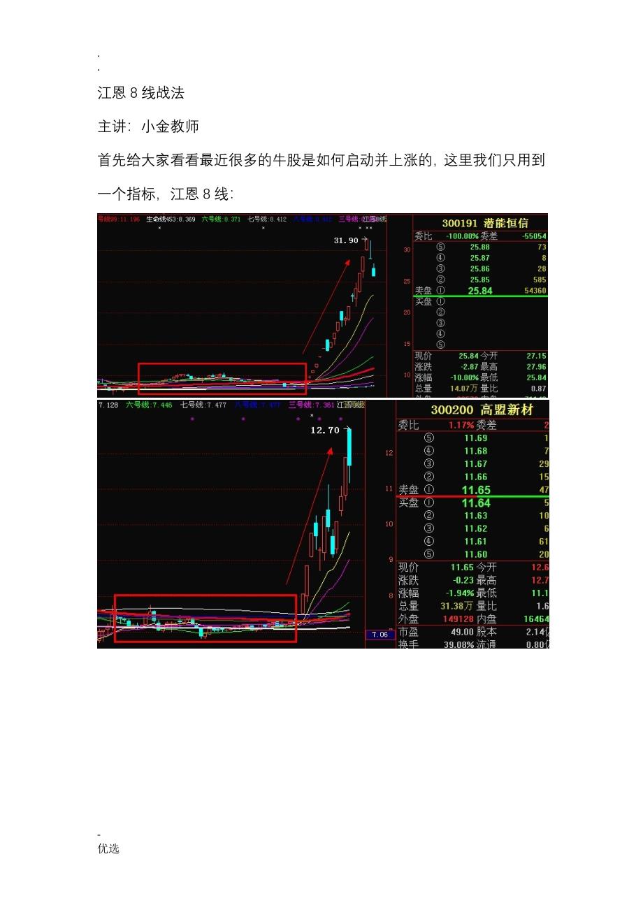 江恩8线战法--小金老师_第1页