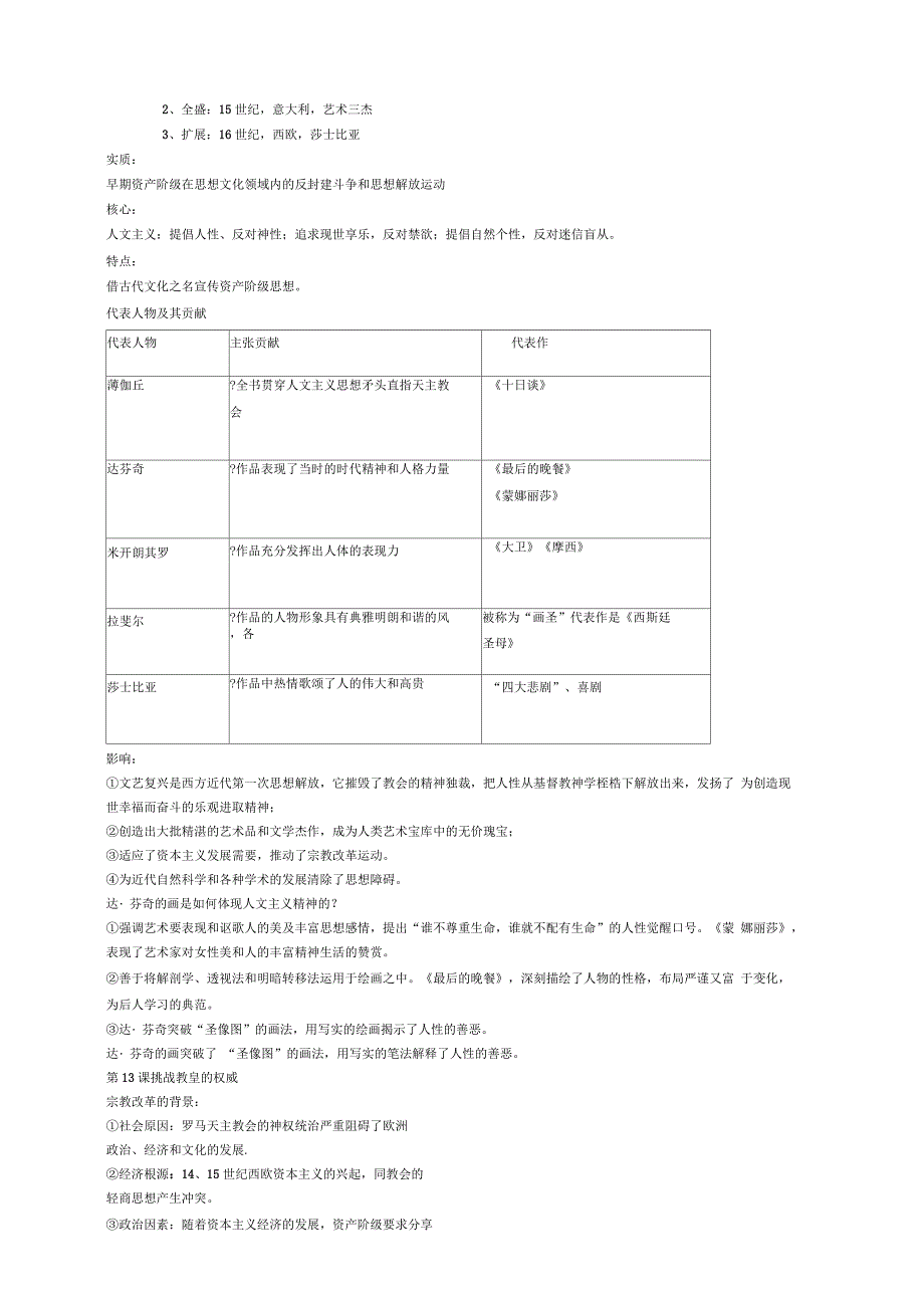 人文主义的发展历程_第2页