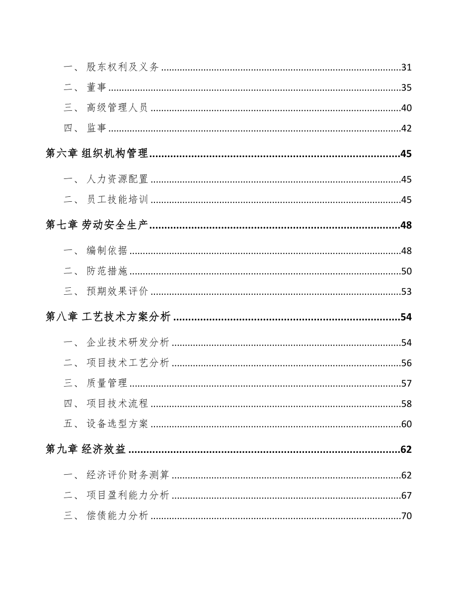 合肥供热产品部件项目可行性研究报告(DOC 60页)_第2页