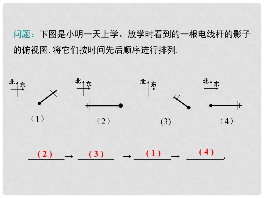 九年级数学上册 5.1 第2课时 平行投影与正投影课件 （新版）北师大版_第3页