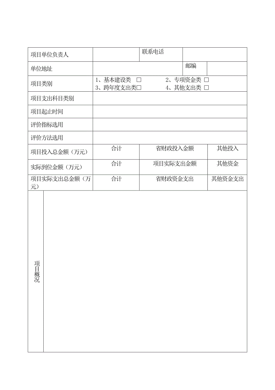 财政支出项目绩效评价报告书(精)_第2页