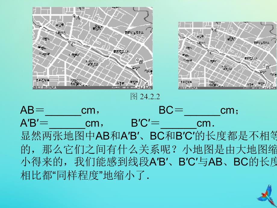 2020秋九年级数学上册第22章相似形22.1比例线段第1课时相似图形教学课件新版沪科版_第4页