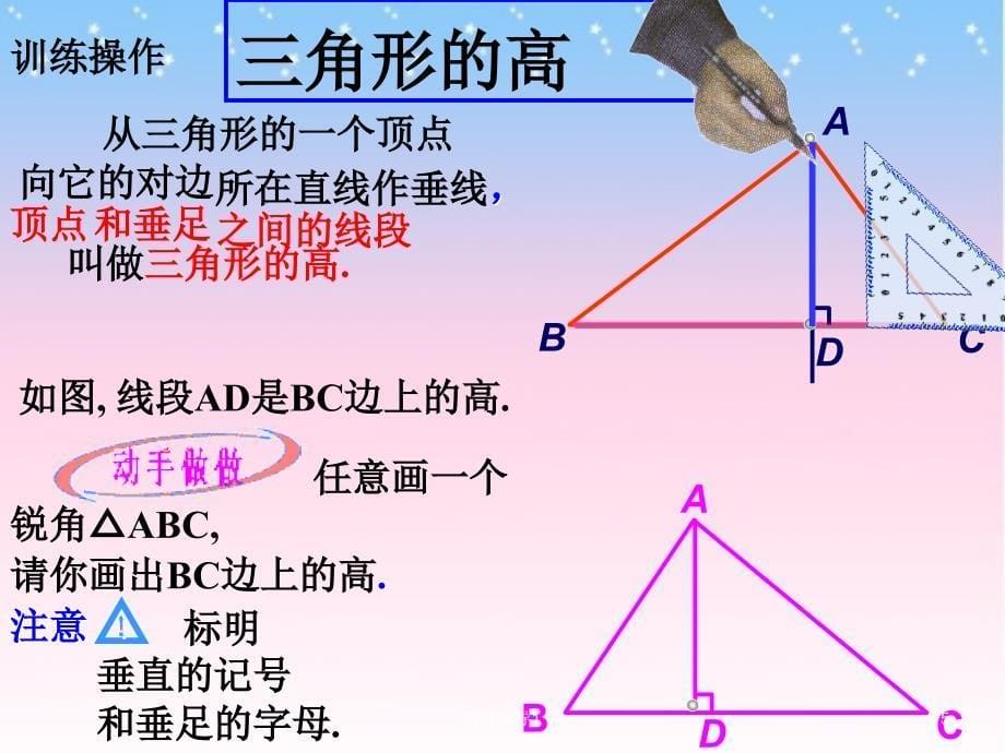 三角形的高线,中线,角平分线公开课课件【主要内容】_第5页