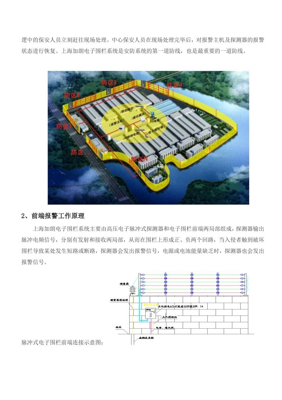 加朗电子围栏系统工程方案_第5页