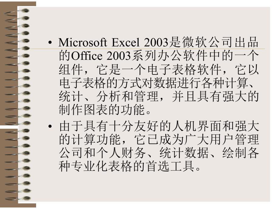 Excel2003中文版_第2页