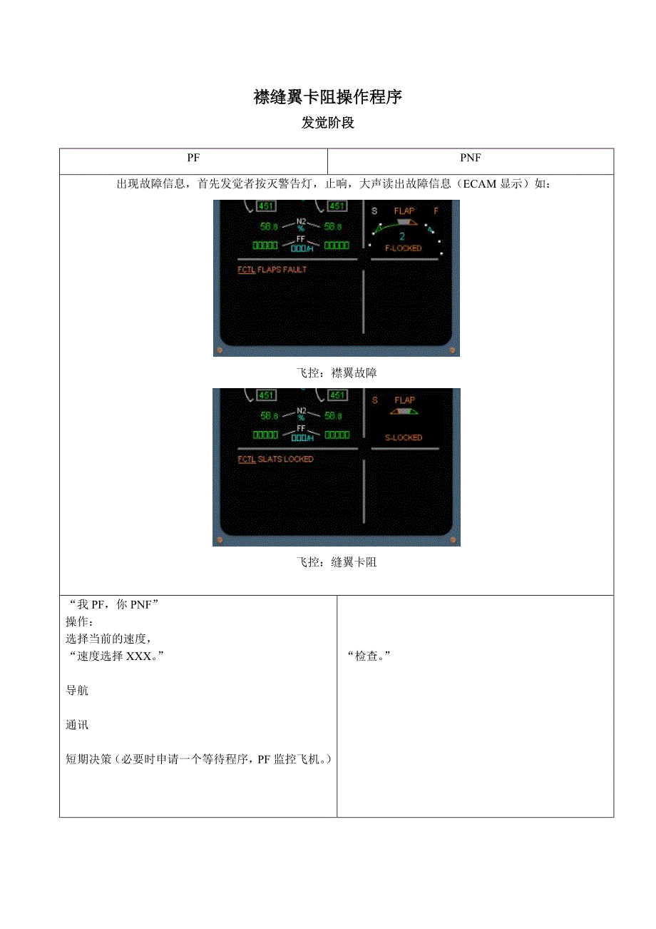 襟缝翼卡阻操作程序_第1页