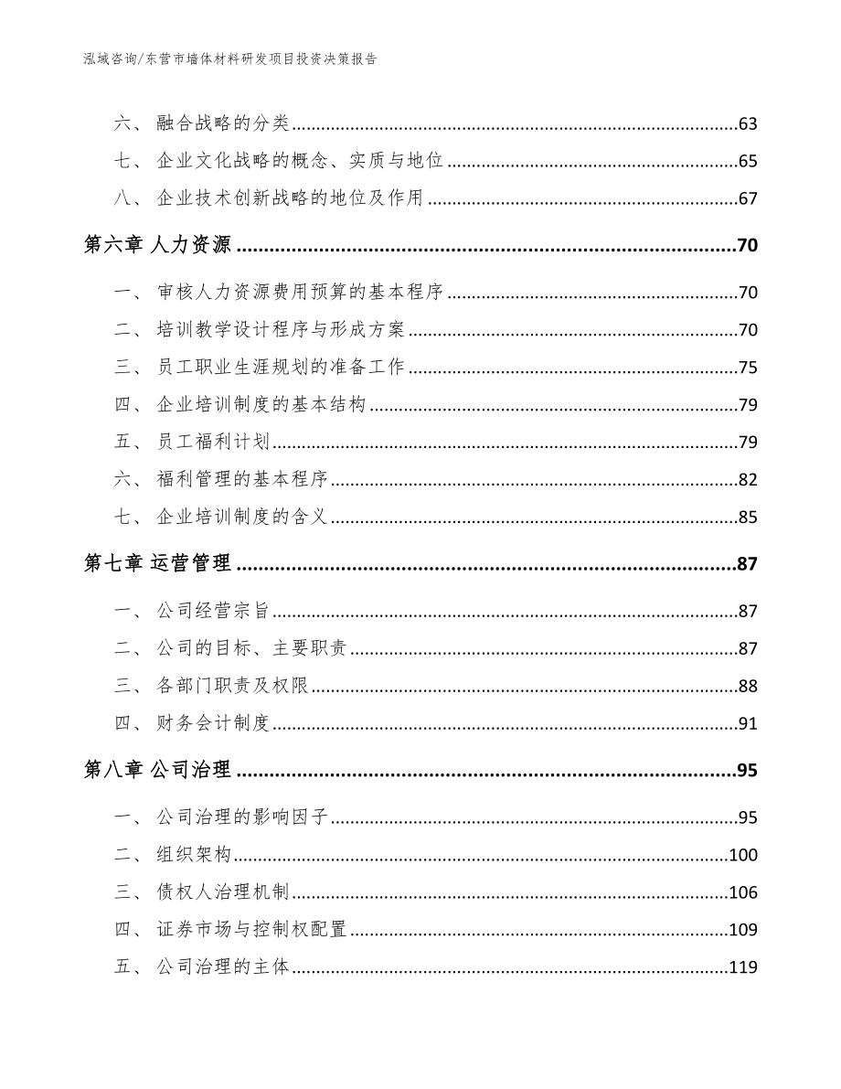 东营市墙体材料研发项目投资决策报告【模板范文】_第4页